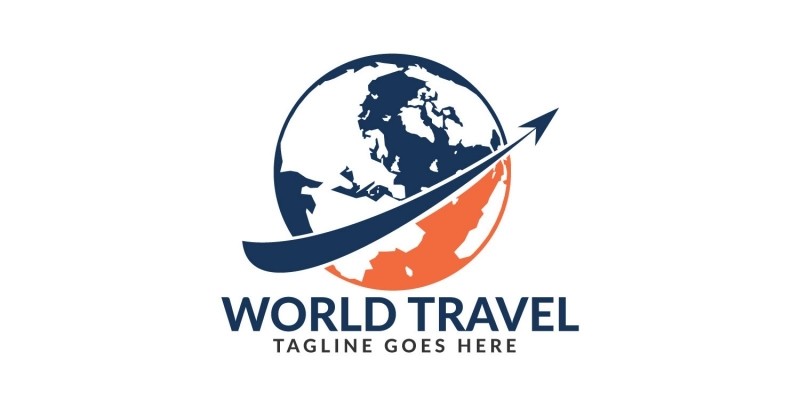 World Travel Logo Design