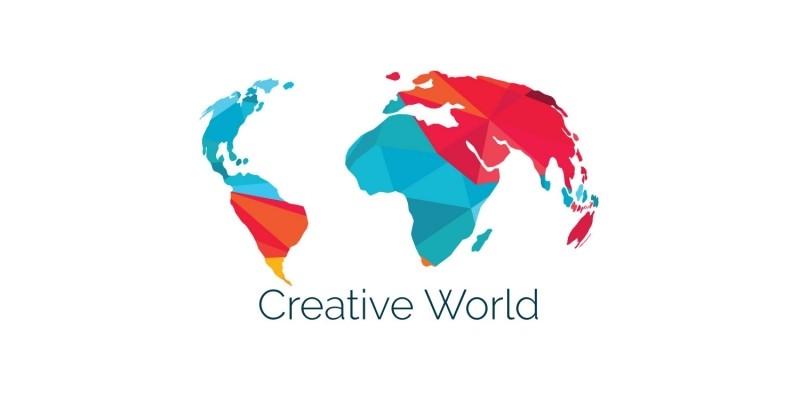 Creative World Map Vector Design