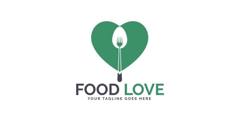 Food Love Logo Design