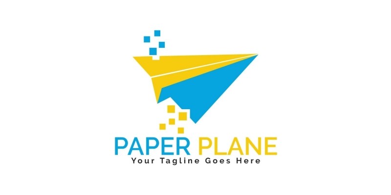 Paper Plane Logo Design