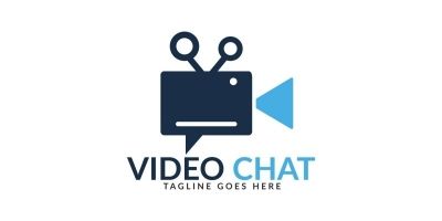 Video Chat Logo Design
