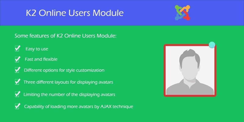 K2 Online Users - Joomla Module