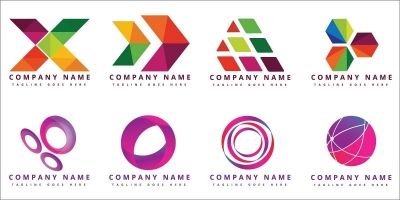16 Beautiful Colorful Vector Logo Design Templates