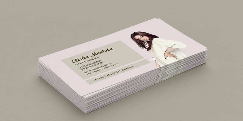 Simple Fashion Business Card