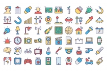 1100 Science And Technology Vector Icons Pack Screenshot 16