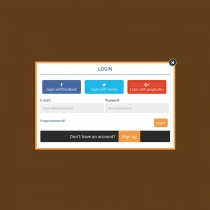 RegForm - Login And Register In A Lightbox Screenshot 2