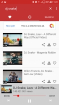 Youtube MP3 Player - Android Source Code Screenshot 2