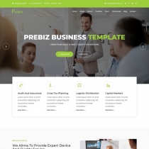 Prebiz - Digital Corporate Business Template Screenshot 3