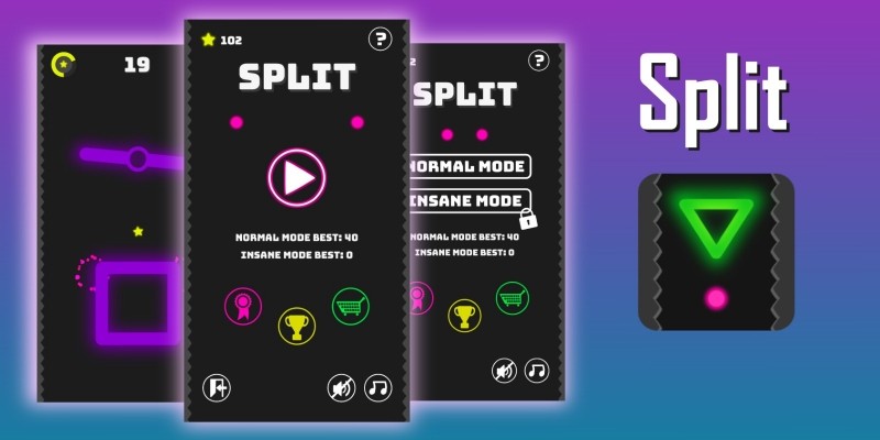 Split - Unity Game Source Code