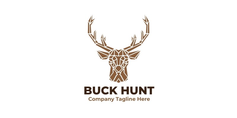 Buck Hunt Logo Template