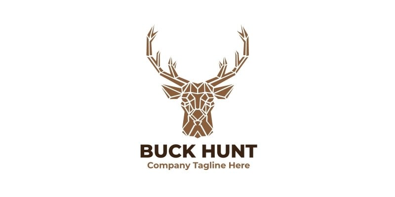 Buck Hunt Logo Template