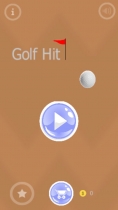 Golf Hit - Buildbox Template Screenshot 1