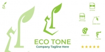 Eco Tone Logo Template Screenshot 1