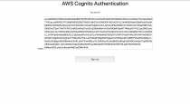 AWS Cognito Authorization For Websites Screenshot 4