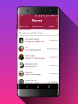 Distanz - Realtime Firebase Chat Android  Screenshot 3