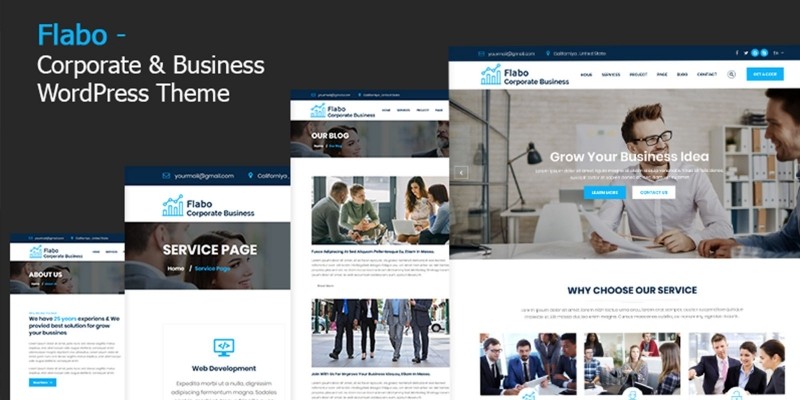 ​​Flabo - Corporate WordPress Theme