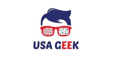 USA Geek Logo Template