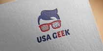 USA Geek Logo Template Screenshot 3