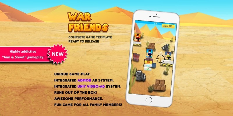 War Friends - Complete Unity Project