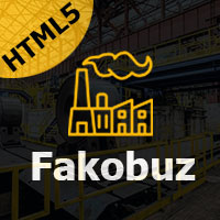 Fakobuz - Facktory And Industrial HTML5 Template