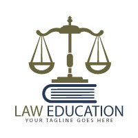 Law Education Logo Design