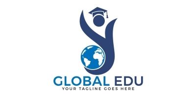 Global Education Logo Design