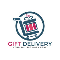 Gift Deliver Logo Design