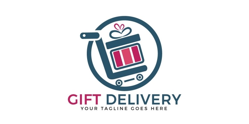 Gift Deliver Logo Design