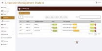 Livestock Management System PHP Script Screenshot 2