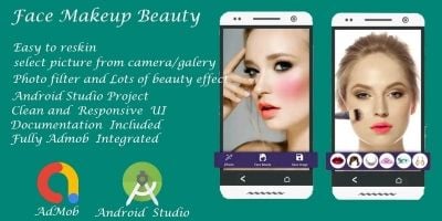 Face Beauty Makeup - Android Studio Source Code