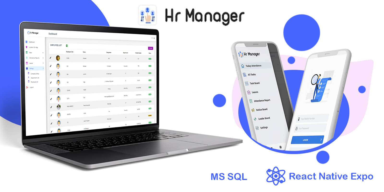 Office HR - Smart Business Tracker React App
