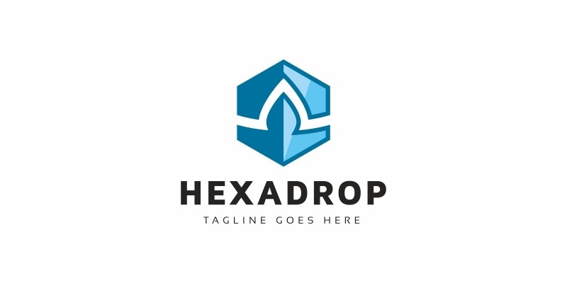 Hexa Drop Logo