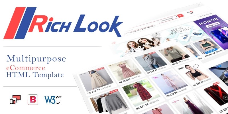  Richlook - Multipurpose  eCommerce HTML Template