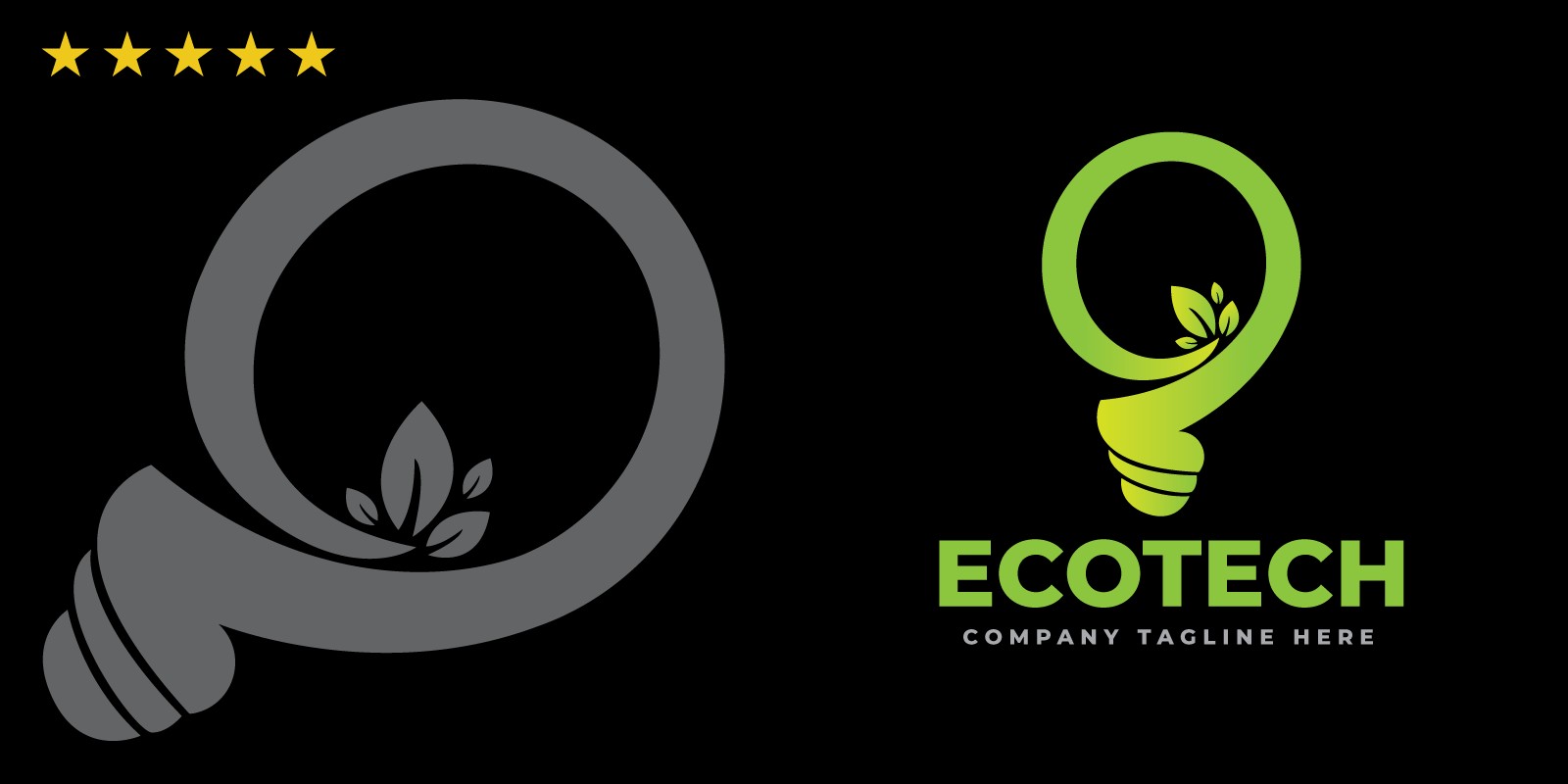 EcoTech Logo Template by ICoxed | Codester