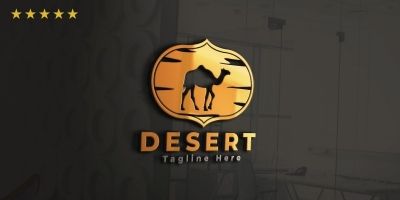 Desert Logo Template