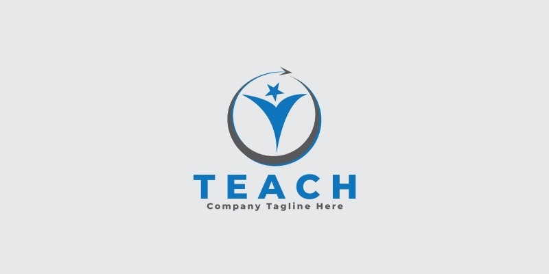 Teach Logo Template