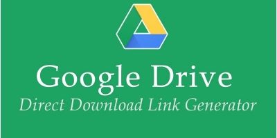 GLink - Google Drive Direct Download Link Creator 