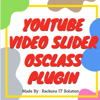 Youtube Video Slider Plugin For Osclass