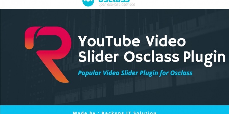 Youtube Video Slider Plugin For Osclass