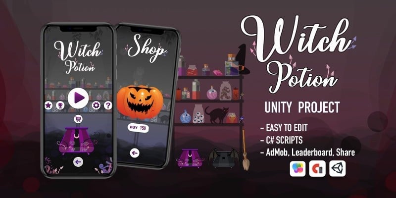 Witch Potion - Unity Project