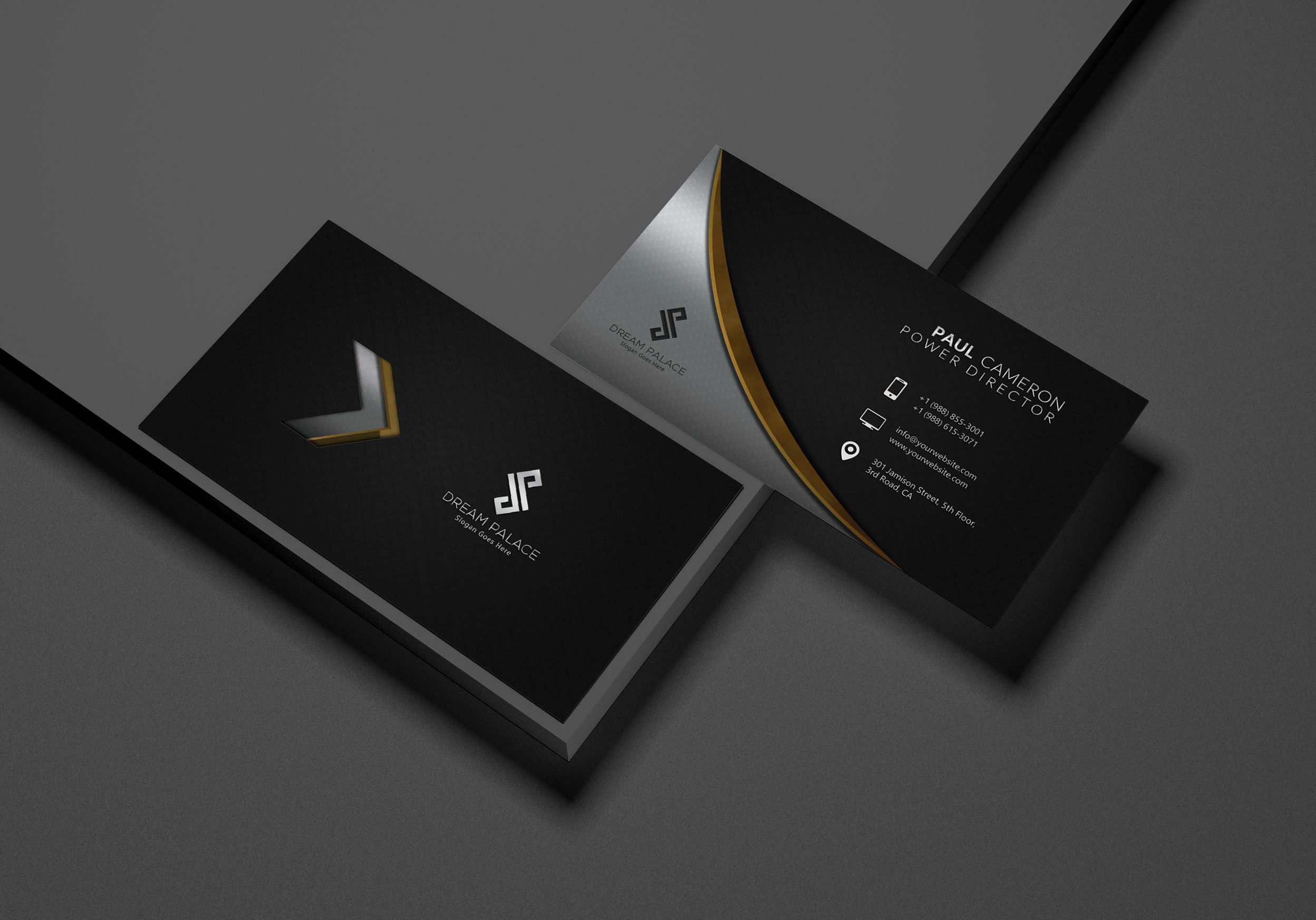 HighEnd Corporate Business Card by Pixime Codester