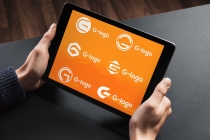 Flat G-Logo Design Inspiration Template Screenshot 2