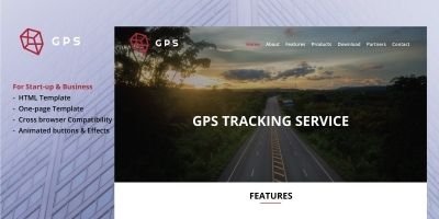 GPS - Bootstrap HTML5 One-Page Template