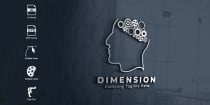 Dimension Logo Template Screenshot 1