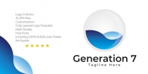 Generation 7 Logo Template Screenshot 1