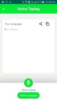 Speech To Text - Android App Source Code Screenshot 1