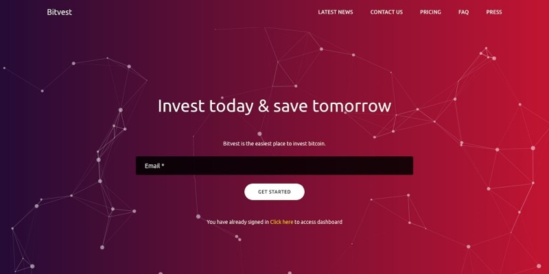 Bitvest - Bitcoin Hyip Platform PHP Script