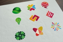 Modern Colorful Logo Design Inspiration Template Screenshot 1