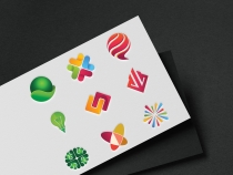 Modern Colorful Logo Design Inspiration Template Screenshot 3