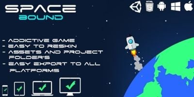 Space Bound - Unity Project And Assets